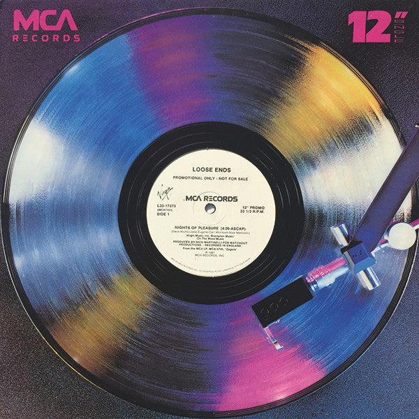 Loose Ends : Nights Of Pleasure (12", Promo)