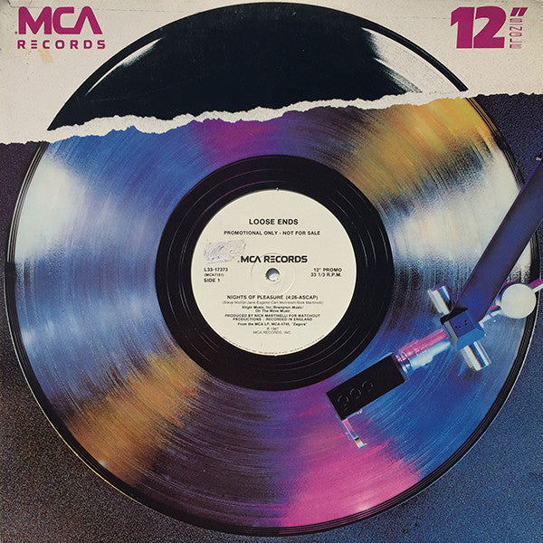 Loose Ends : Nights Of Pleasure (12", Promo)