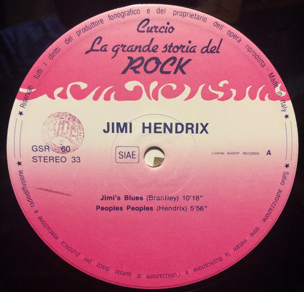 Jimi Hendrix : Jimi Hendrix (LP, Comp)