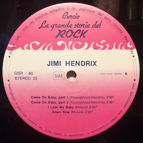 Jimi Hendrix : Jimi Hendrix (LP, Comp)