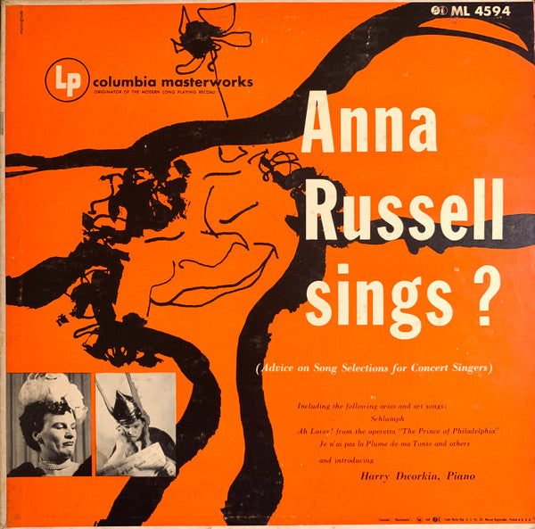 Anna Russell : Anna Russell Sings? (LP, Album, Mono)