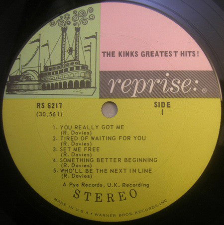 The Kinks : The Kinks Greatest Hits! (LP, Comp)