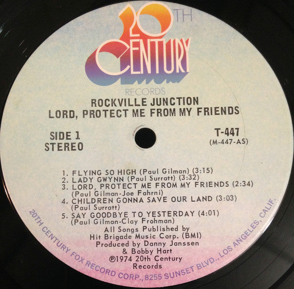 Rockville Junction : Lord, Protect Me From My Friends (LP, Album)