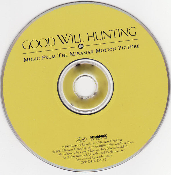 Various : Good Will Hunting (Music From The Miramax Motion Picture) (CD, Comp)