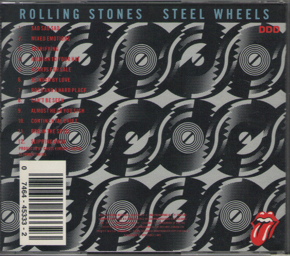 The Rolling Stones : Steel Wheels (CD, Album, Dig)