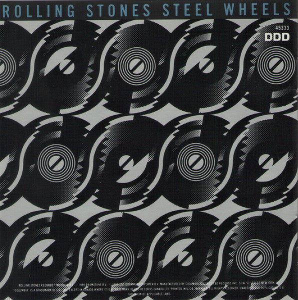 The Rolling Stones : Steel Wheels (CD, Album, Dig)