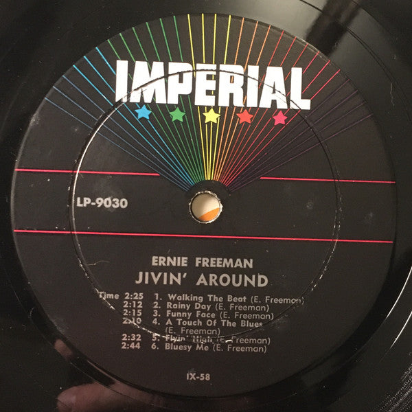 Ernie Freeman : Jivin "O" Round (LP, RE)