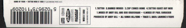 Gang Of Four : Tattoo (CD, EP)