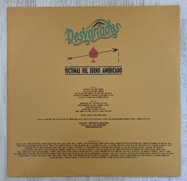 Desvariados : Víctimas Del Sueño Americano  (LP, Album + CD, Album)
