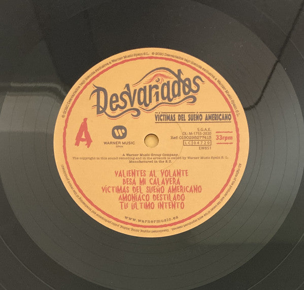 Desvariados : Víctimas Del Sueño Americano  (LP, Album + CD, Album)