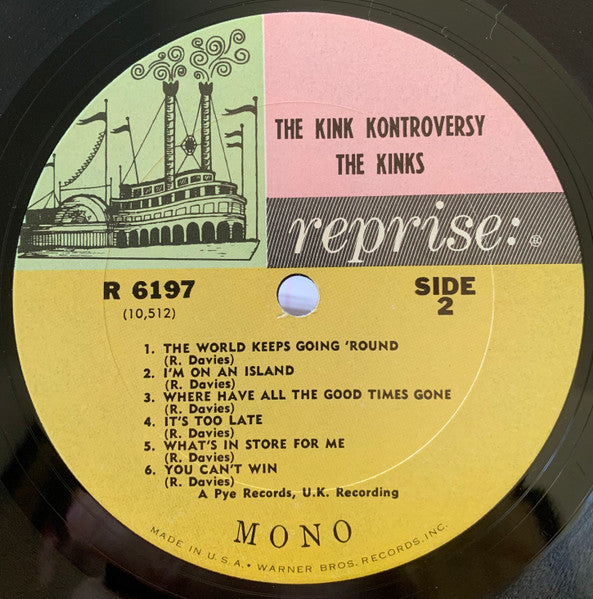 The Kinks : The Kink Kontroversy (LP, Album, Mono, Ter)