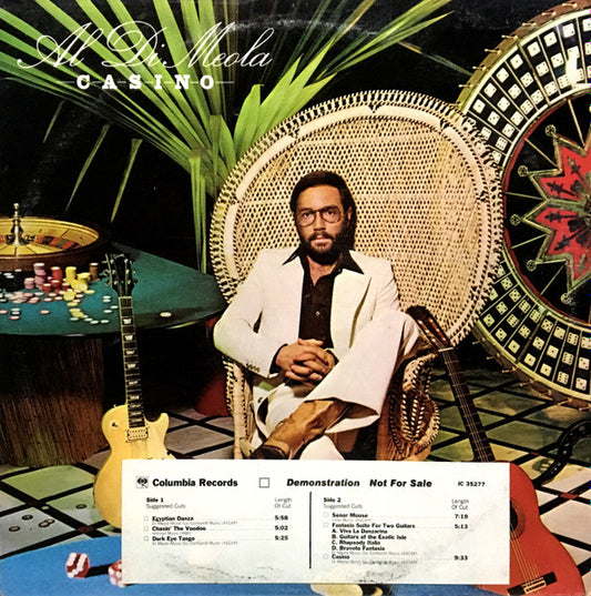 Al Di Meola : Casino (LP, Album, Promo, San)