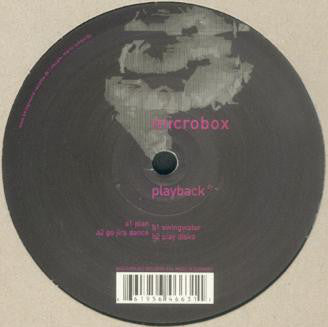 Microbox : Playback EP (12", EP)