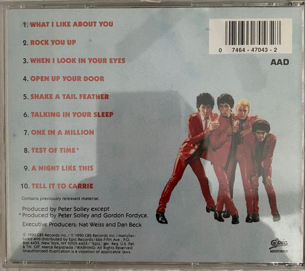 The Romantics : What I Like About You (And Other Romantic Hits) (CD, Comp, RM, RP)