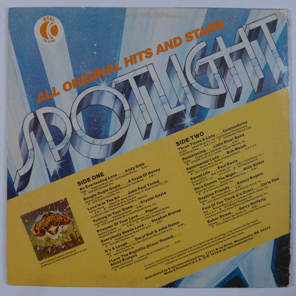 Various : Spotlight (LP, Album, Comp, GRT)