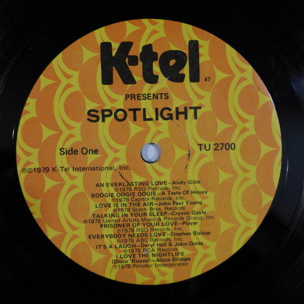 Various : Spotlight (LP, Album, Comp, GRT)