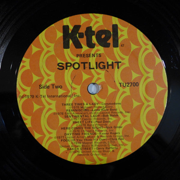 Various : Spotlight (LP, Album, Comp, GRT)
