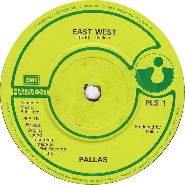 Pallas (2) : Eyes In The Night (Arrive Alive) (7")