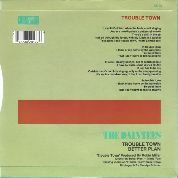 The Daintees : Trouble Town (7", Single)