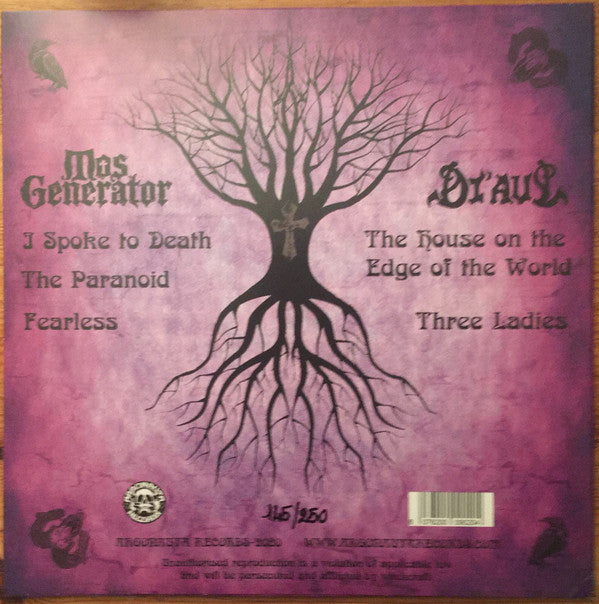 Mos Generator + Di'Aul : Mos Generator + Di'Aul (12", Ltd, Num, Whi)