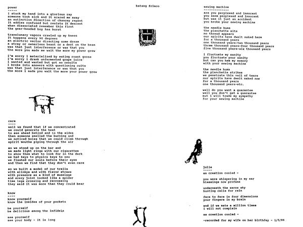 Batang Frisco : Batang Frisco (LP, Album)
