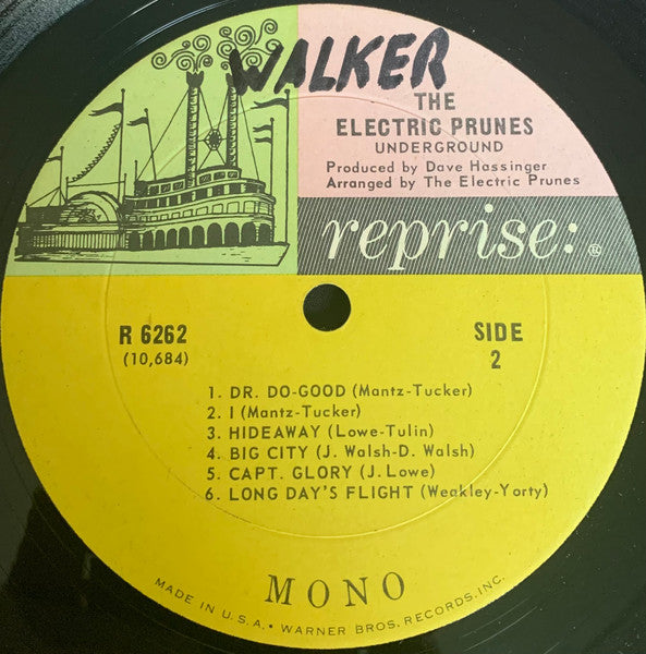 The Electric Prunes : Underground (LP, Album, Mono)
