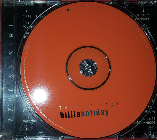 Billie Holiday : This Is Jazz  (CD, Comp, RM)
