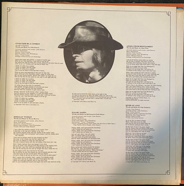 John Denver : Farewell Andromeda (LP, Album, RE, Gat)