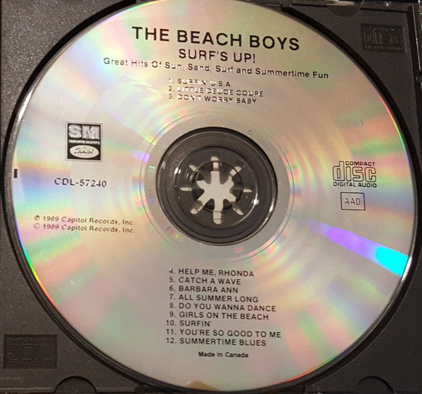 The Beach Boys : Surf's Up (Summertime Fun Hits) (CD, Comp)