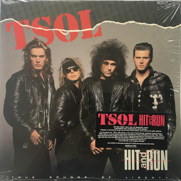 T.S.O.L. : Hit And Run (LP, Album)