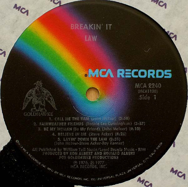 Law (5) : Breakin' It (LP, Album)