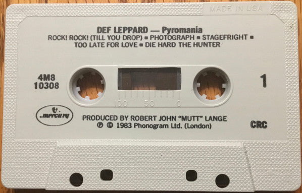 Def Leppard : Pyromania (Cass, Album, Club, CRC)