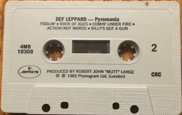 Def Leppard : Pyromania (Cass, Album, Club, CRC)