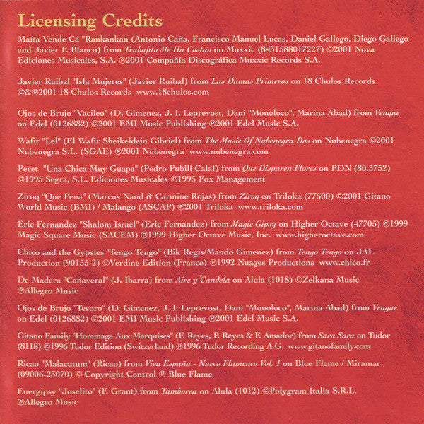 Various : Rumba Flamenco (CD, Comp, Dig)