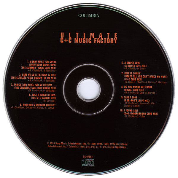 C + C Music Factory : Ultimate (CD, Comp)