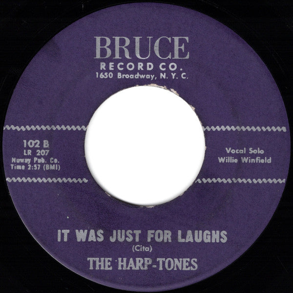 The Harp-Tones* : My Memories Of You (7", Single, RE)