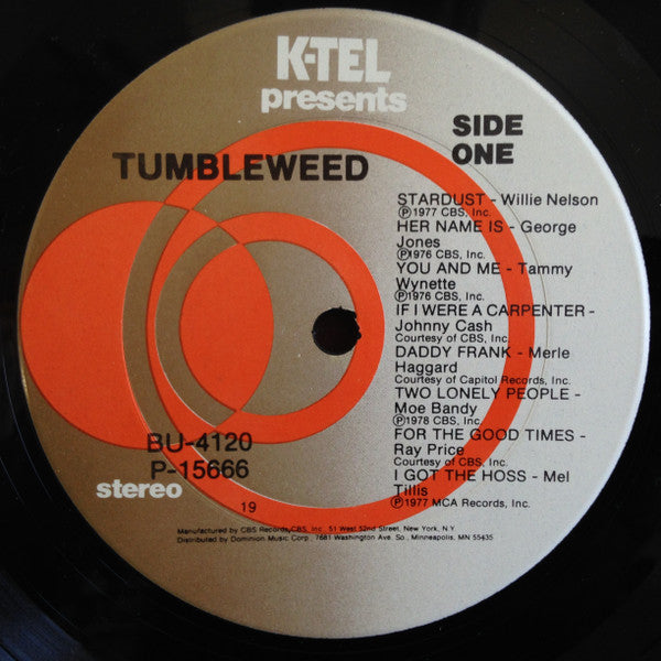 Various : Tumbleweed (LP, Comp)