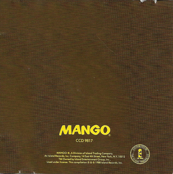 Various : Reggae On Mango (CD, Comp, Promo)