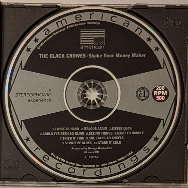 The Black Crowes : Shake Your Money Maker (CD, Album, Club, RE, RP)