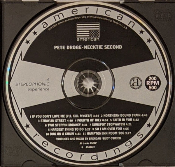Pete Droge : Necktie Second (CD, Album)