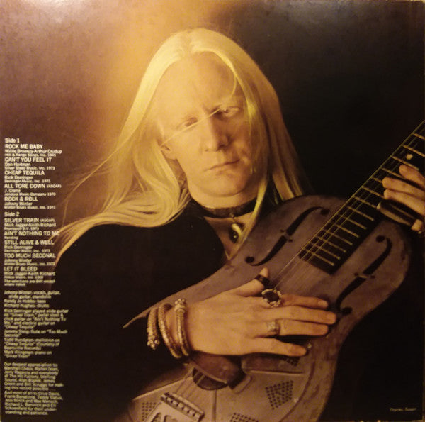 Johnny Winter : Still Alive And Well (LP, Album, Quad, Pit)