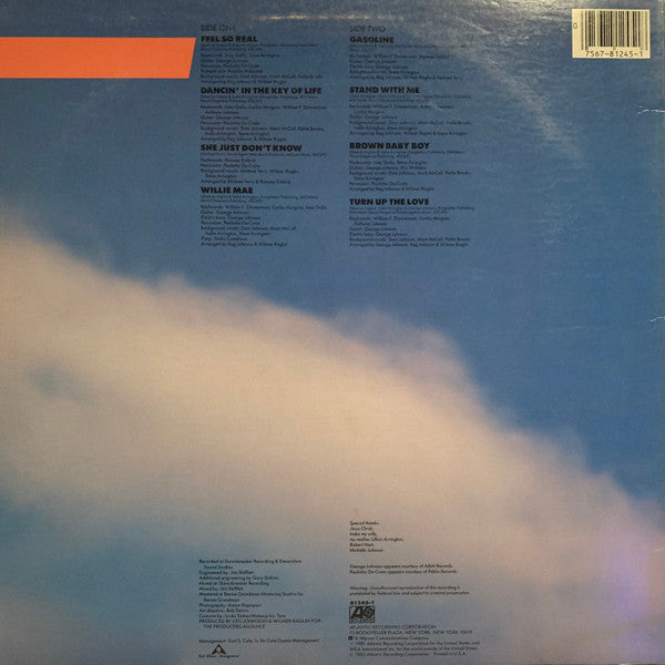 Steve Arrington : Dancin' In The Key Of Life (LP, Album)