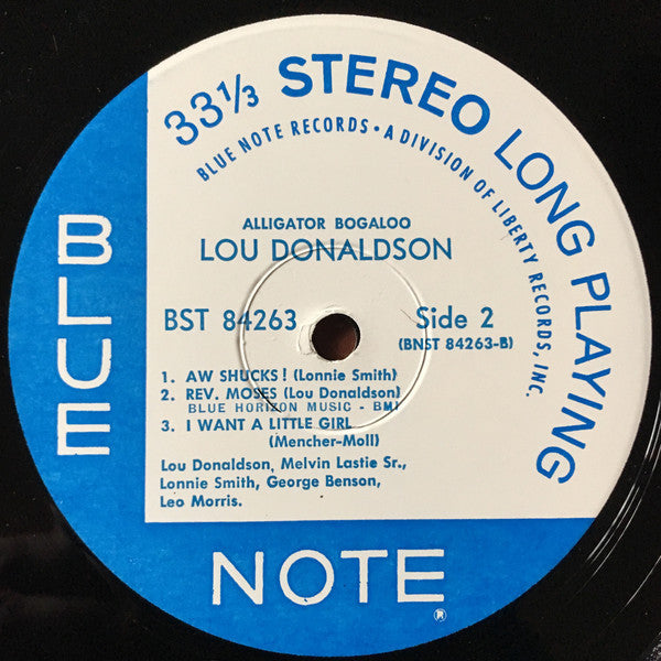 Lou Donaldson : Alligator Bogaloo (LP, Album)