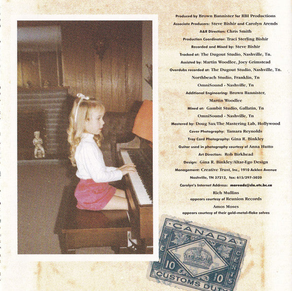 Carolyn Arends : I Can Hear You (CD, Album)