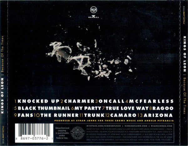 Kings Of Leon : Because Of The Times (CD, Album)