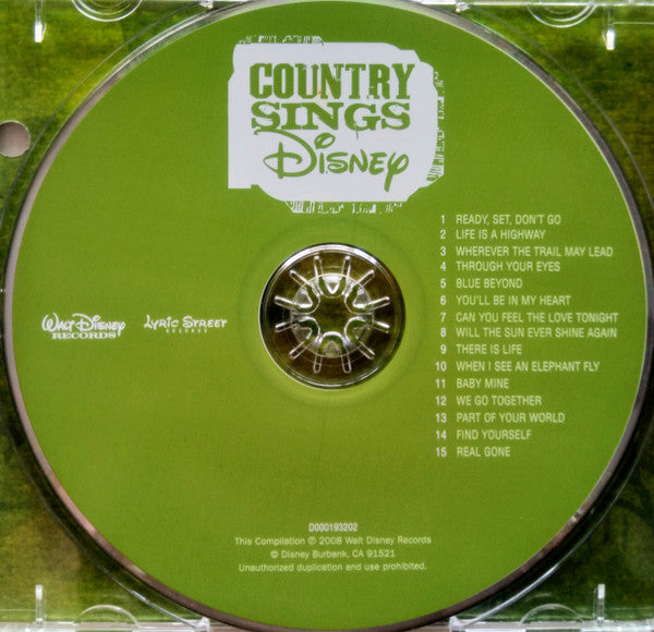 Various : Country Sings Disney (CD, Album)