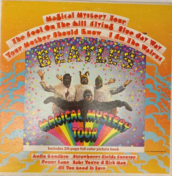 The Beatles : Magical Mystery Tour (LP, Album, RE, Jac)