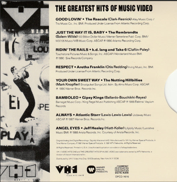 Various : VH1 Video Hits One - The Greatest Hits Of Music Video (CD, Comp)