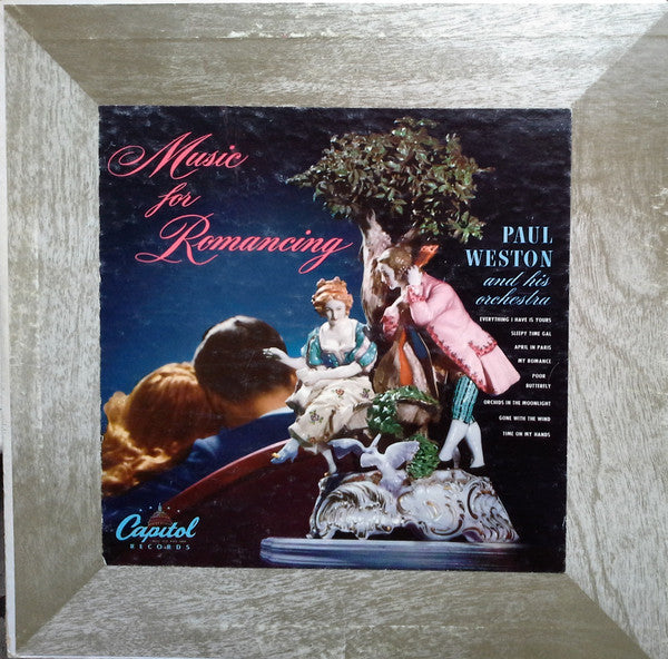 Paul Weston And His Orchestra : Music For Romancing (10", Album, Mono)