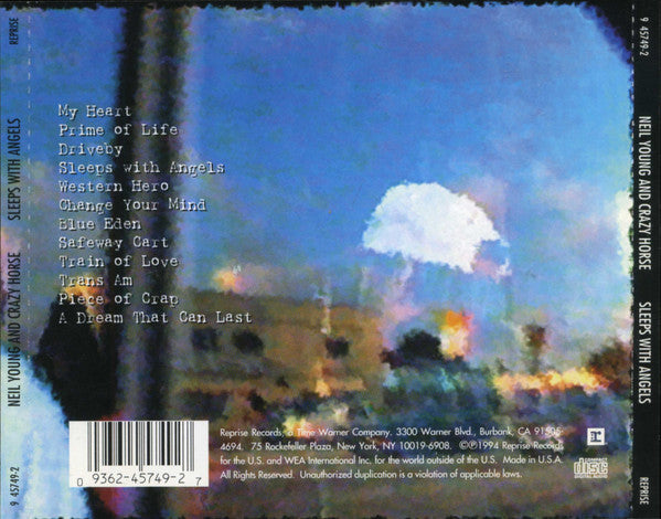 Neil Young And Crazy Horse : Sleeps With Angels (CD, Album)